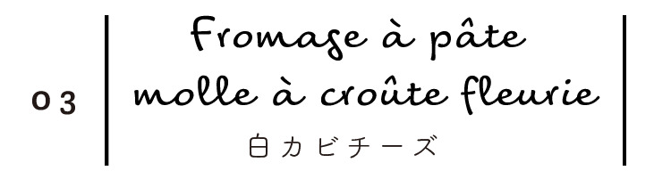 白カビチーズ