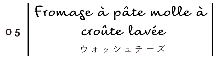 ウォッシュチーズ